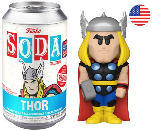 Figurine Funko Soda Marvel Comics Thor (Canette Bleue)