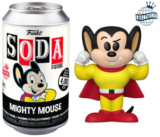 Figurine Funko Soda Super-Souris Super-Souris (Canette Noire)