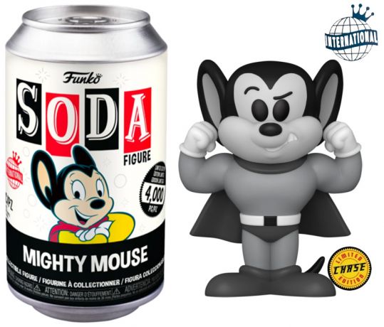 Figurine Funko Soda Super-Souris Super-Souris (Canette Noire) [Chase]