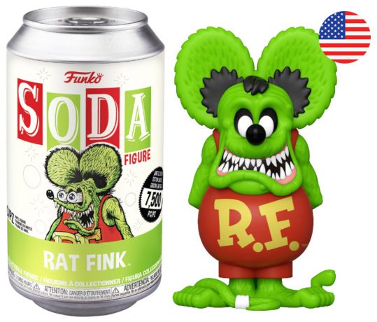 Figurine Funko Soda Rat Fink Rat Fink (Canette Verte)