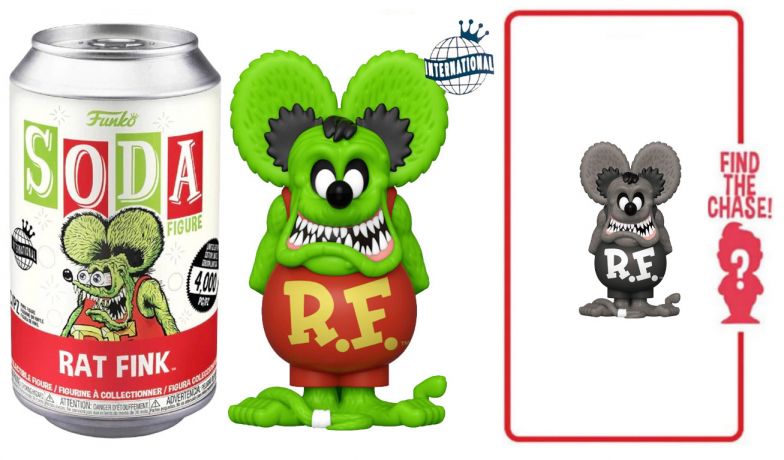 Figurine Funko Soda Rat Fink Rat Fink (Canette Rouge)