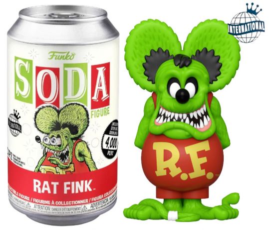 Figurine Funko Soda Rat Fink Rat Fink (Canette Rouge)