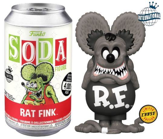 Figurine Funko Soda Rat Fink Rat Fink (Canette Rouge) [Chase]