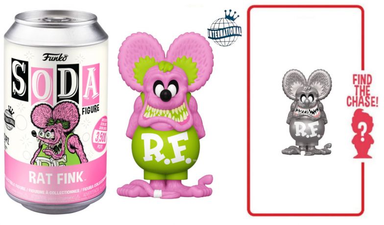 Figurine Funko Soda Rat Fink Rat Fink (Canette Rose)