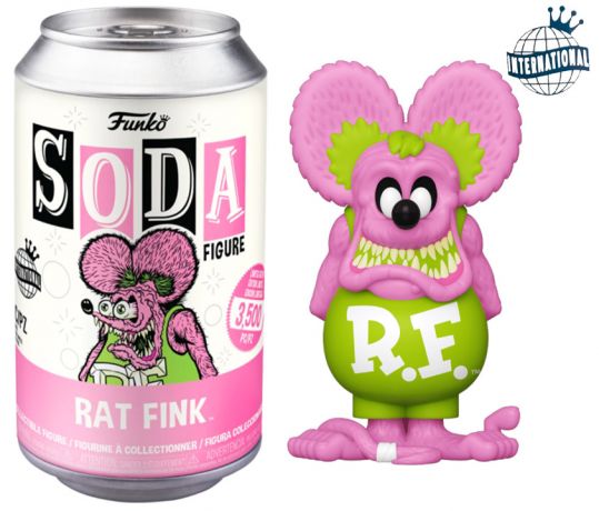 Figurine Funko Soda Rat Fink Rat Fink (Canette Rose)