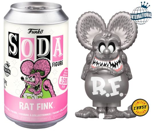 Figurine Funko Soda Rat Fink Rat Fink (Canette Rose) [Chase]
