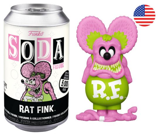 Figurine Funko Soda Rat Fink Rat Fink (Canette Noire)