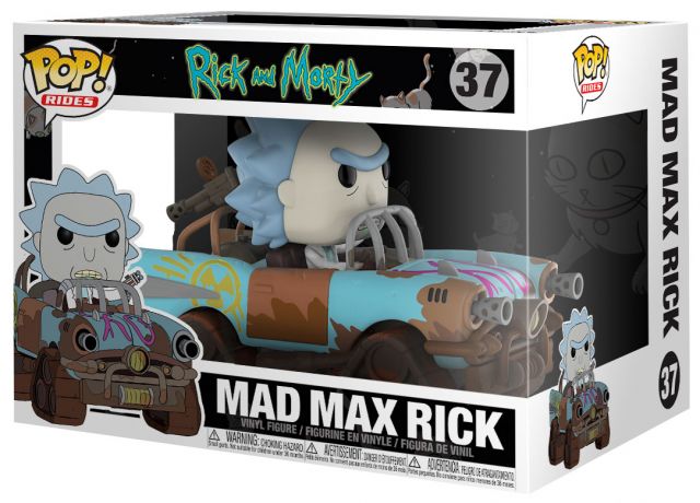 Figurine Funko Pop Rick et Morty #37 Mad Max Rick