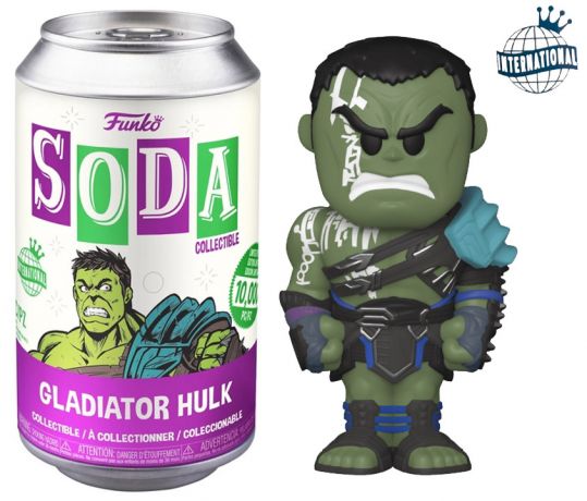 Figurine Funko Soda Thor Ragnarok [Marvel] Gladiator Hulk (Canette Violette)