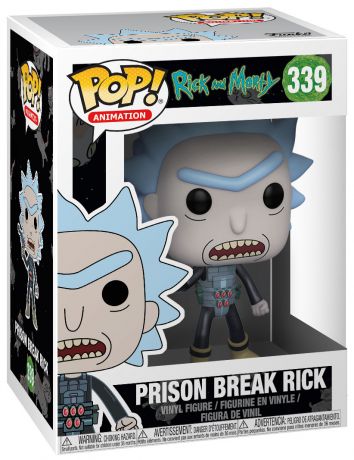 Figurine Funko Pop Rick et Morty #339 Prison Break Rick
