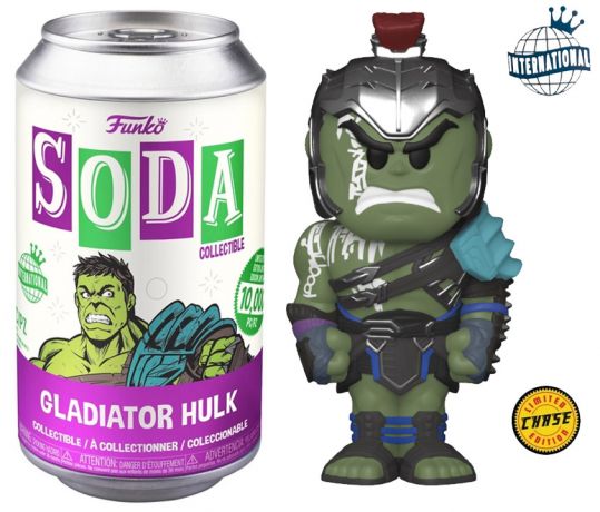 Figurine Funko Soda Thor Ragnarok [Marvel] Gladiator Hulk (Canette Violette) [Chase]