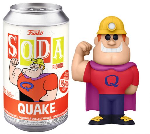 Figurine Funko Soda Icônes de Pub Quake (Canette Rouge)