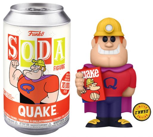 Figurine Funko Soda Icônes de Pub Quake (Canette Rouge) [Chase]