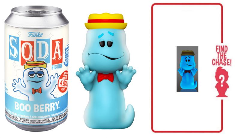 Figurine Funko Soda Icônes de Pub Boo Berry (Canette Bleue)