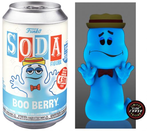 Figurine Funko Soda Icônes de Pub Boo Berry (Canette Bleue) [Chase]