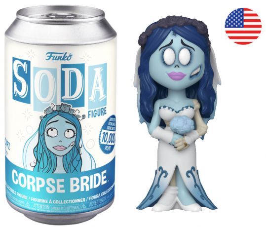 Figurine Funko Soda Les Noces funèbres Corpse Bride (Canette Blue)