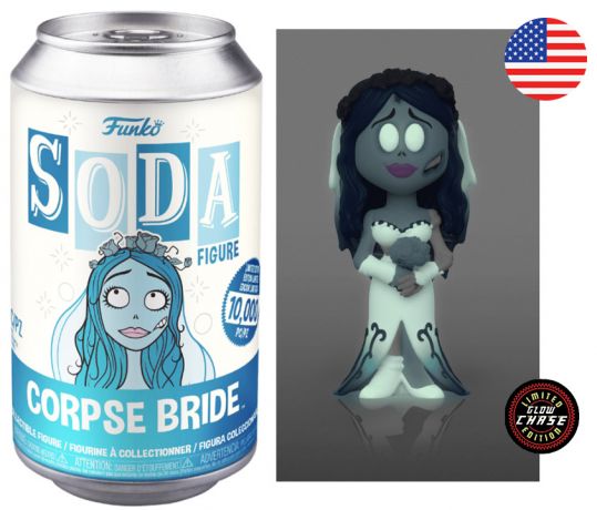 Figurine Funko Soda Les Noces funèbres Corpse Bride (Canette Blue) [Chase]