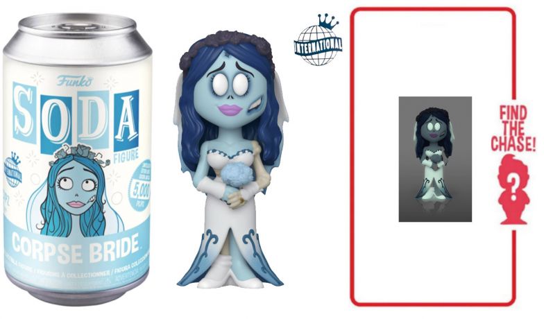 Figurine Funko Soda Les Noces funèbres Corpse Bride (Canette Bleue)