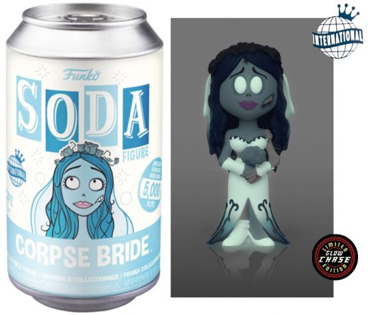 Figurine Funko Soda Les Noces funèbres Corpse Bride (Canette Bleue) [Chase]