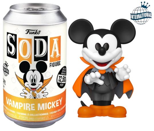 Figurine Funko Soda Disney Vampire Mickey (Canette Orange)