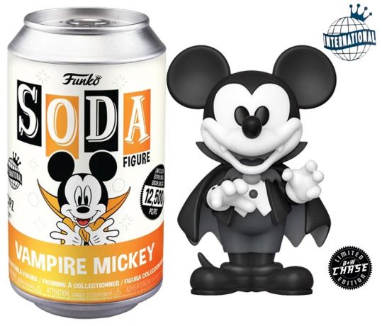 Figurine Funko Soda Disney Vampire Mickey (Canette Orange) [Chase]