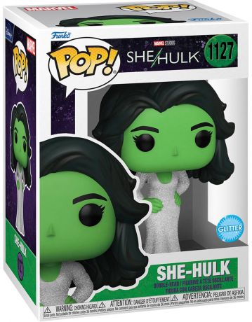 Figurine Funko Pop She-Hulk : Avocate [Marvel] #1127 She-Hulk - Glitter