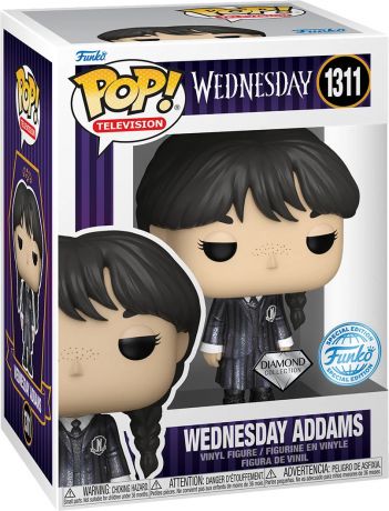 Figurine Funko Pop Mercredi #1311 Mercredi Addams - Diamant