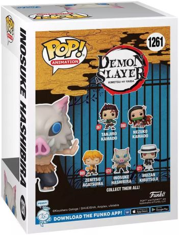 Figurine Funko Pop Demon Slayer #1261 Inosuke Hashibira