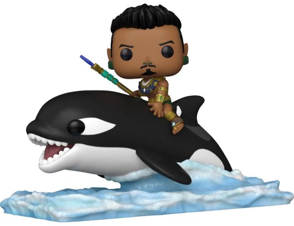 Figurine Funko Pop Black Panther : Wakanda Forever [Marvel] #116 Namor sur l'orque