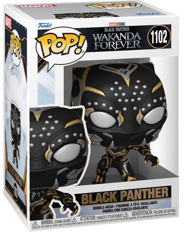 Figurine Funko Pop Black Panther : Wakanda Forever [Marvel] #1102 Black Panther