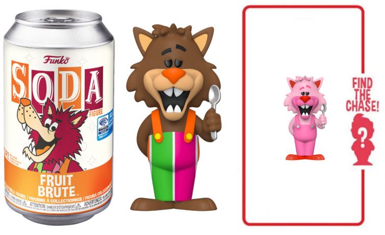Figurine Funko Soda Icônes de Pub Frute Brute (Canette Orange)