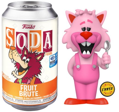 Figurine Funko Soda Icônes de Pub Frute Brute (Canette Orange) [Chase]