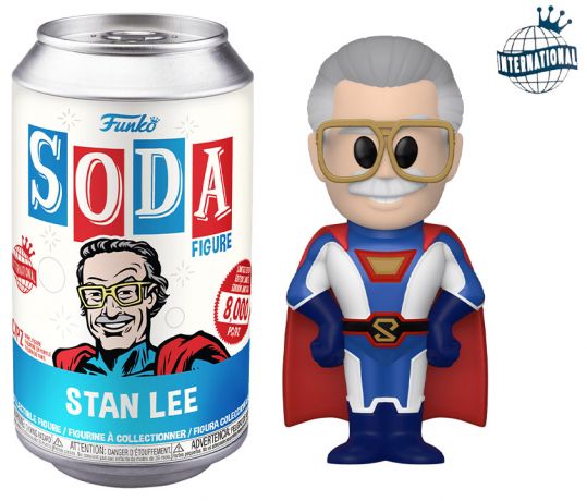 Figurine Funko Soda Stan Lee Stan Lee (Canette Bleue)