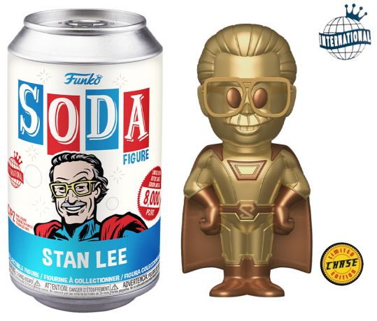 Figurine Funko Soda Stan Lee Stan Lee (Canette Bleue) [Chase]