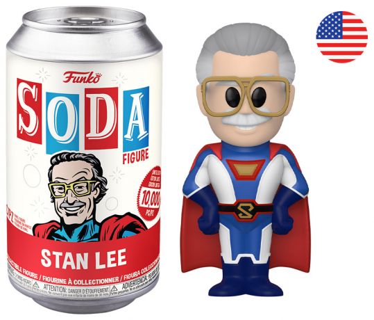 Figurine Funko Soda Stan Lee Stan Lee (Canette Rouge)