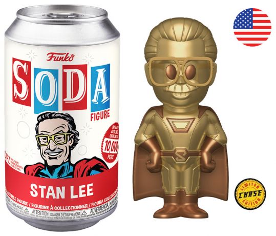 Figurine Funko Soda Stan Lee Stan Lee (Canette Rouge) [Chase]