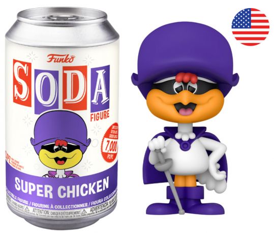 Figurine Funko Soda Super Chicken Super Chicken (Canette Violette)