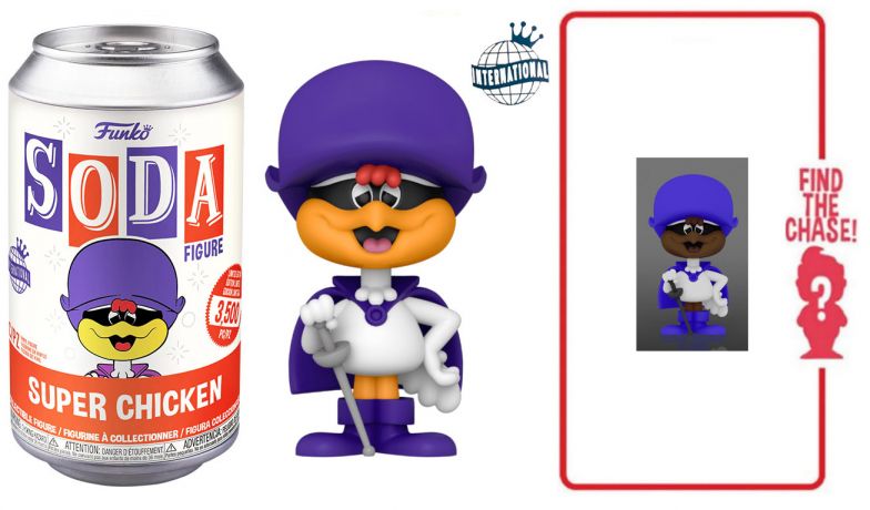 Figurine Funko Soda Super Chicken Super Chicken (Canette Rouge)