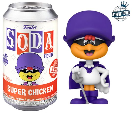 Figurine Funko Soda Super Chicken Super Chicken (Canette Rouge)