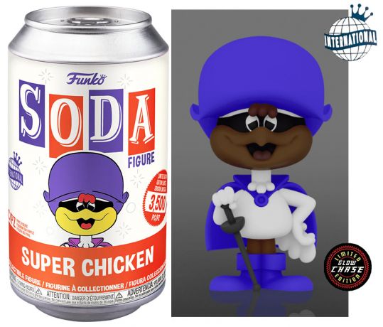 Figurine Funko Soda Super Chicken Super Chicken (Canette Rouge) [Chase]