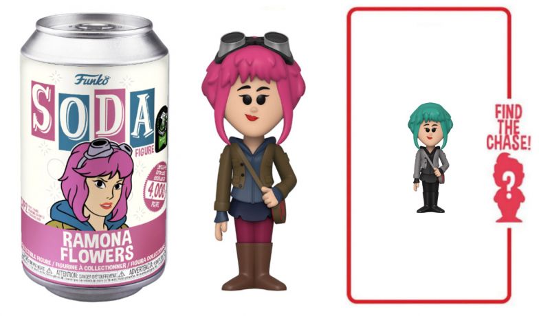 Figurine Funko Soda Scott Pilgrim Ramona Flowers (Canette Rose)