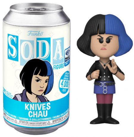 Figurine Funko Soda Scott Pilgrim Knives Chau (Canette Bleue)