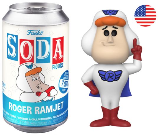 Figurine Funko Soda Hanna-Barbera Roger Ramjet (Canette Bleue)
