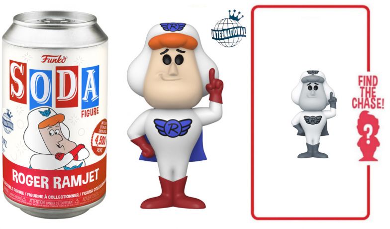 Figurine Funko Soda Hanna-Barbera Roger Ramjet (Canette Rouge)