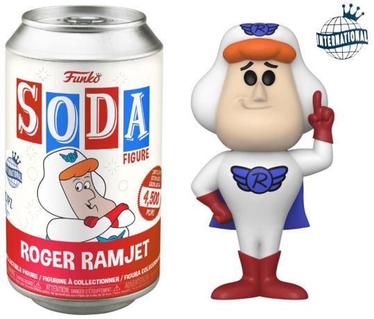Figurine Funko Soda Hanna-Barbera Roger Ramjet (Canette Rouge)