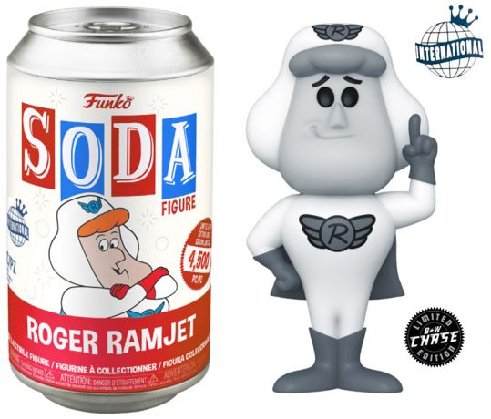 Figurine Funko Soda Hanna-Barbera Roger Ramjet (Canette Rouge) [Chase]