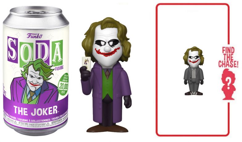 Figurine Funko Soda The Dark Knight Trilogie [DC] Le Joker (Canette Violette)