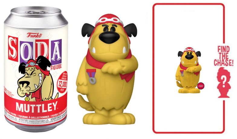 Figurine Funko Soda Hanna-Barbera Muttley (Canette Rouge)