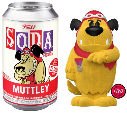 Figurine Funko Soda Hanna-Barbera Muttley (Canette Rouge) [Chase]