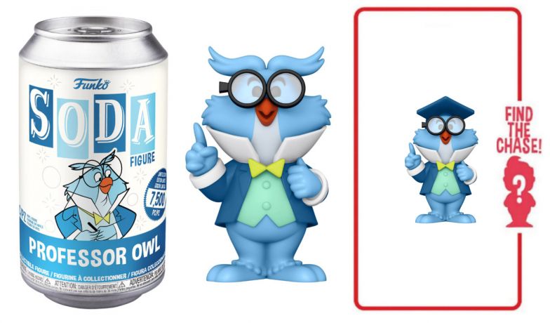 Figurine Funko Soda Disney Professor Owl (Canette Bleue)